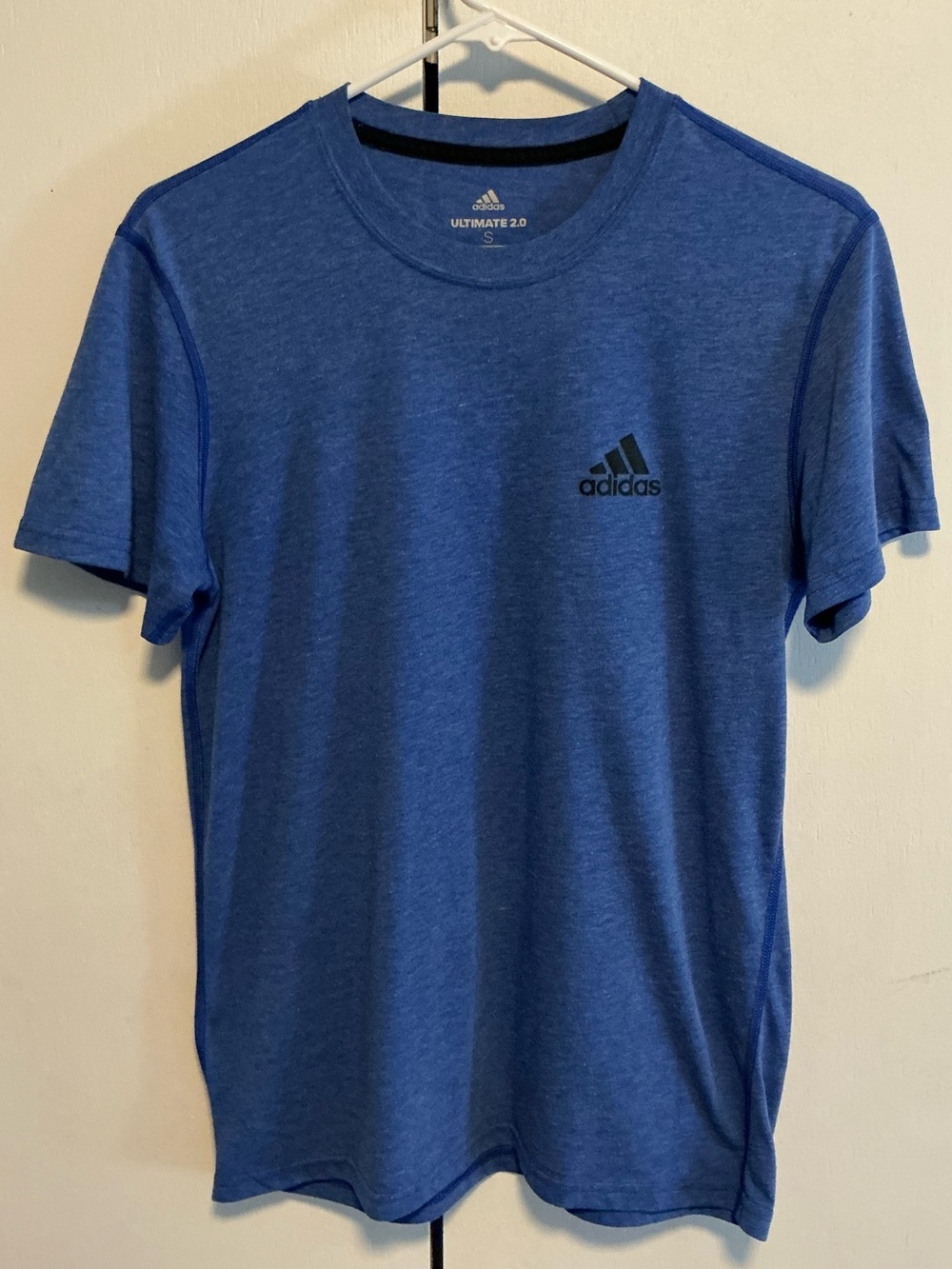 adidas Men’s Blue Short Sleeve Performance Tee